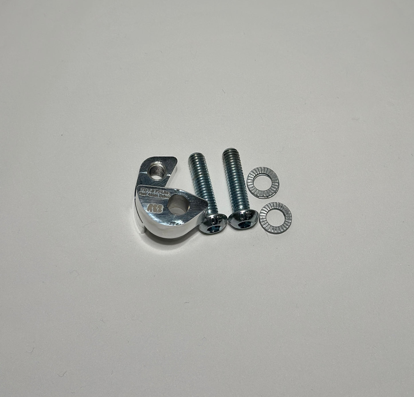 Compact billet aluminum AC line adapters for Honda S2000 K-swap by RBZ Harmony