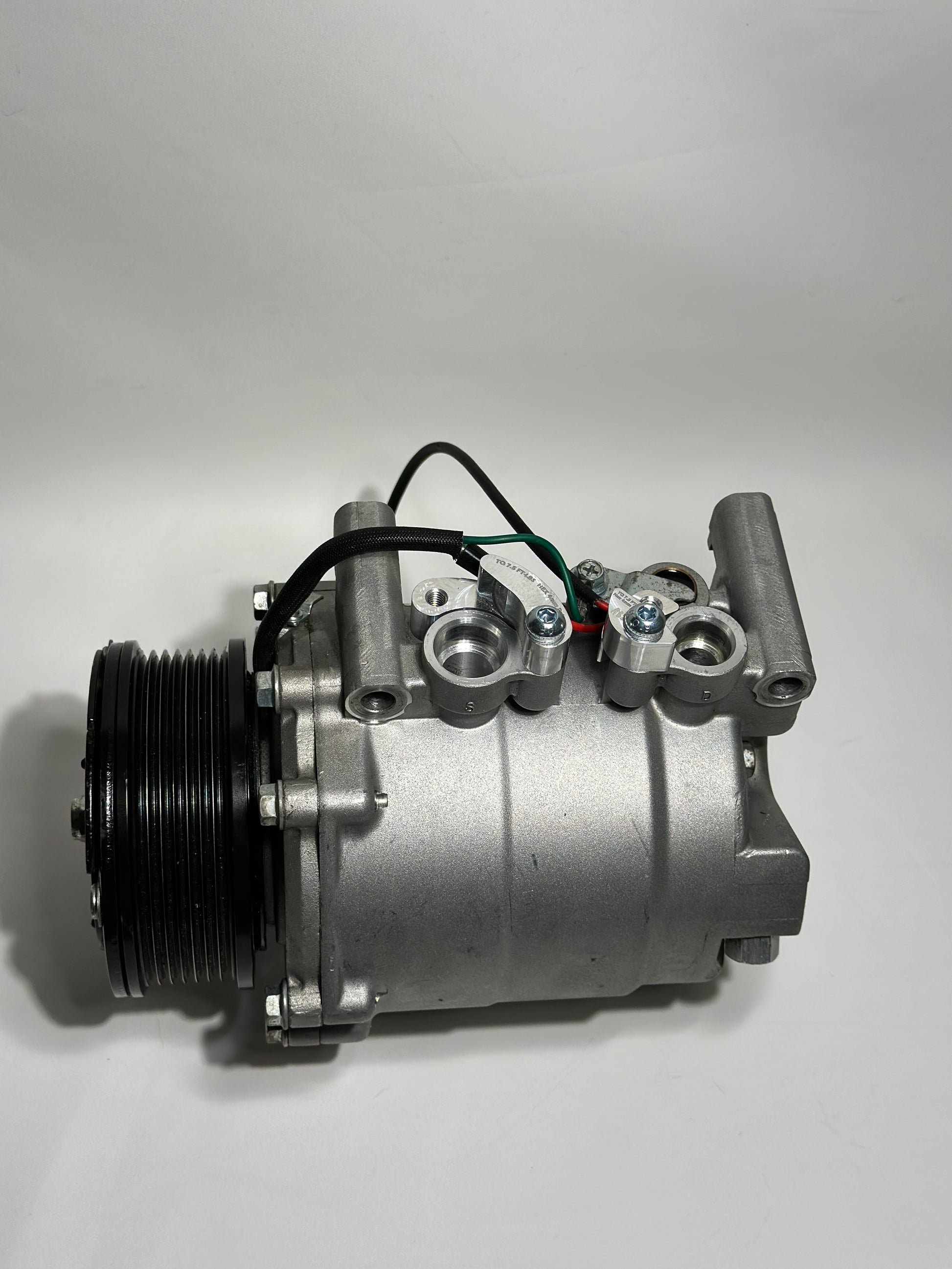RBZ Harmony AC line adapters installed on K-series engine retaining OEM Honda S2000 AC lines