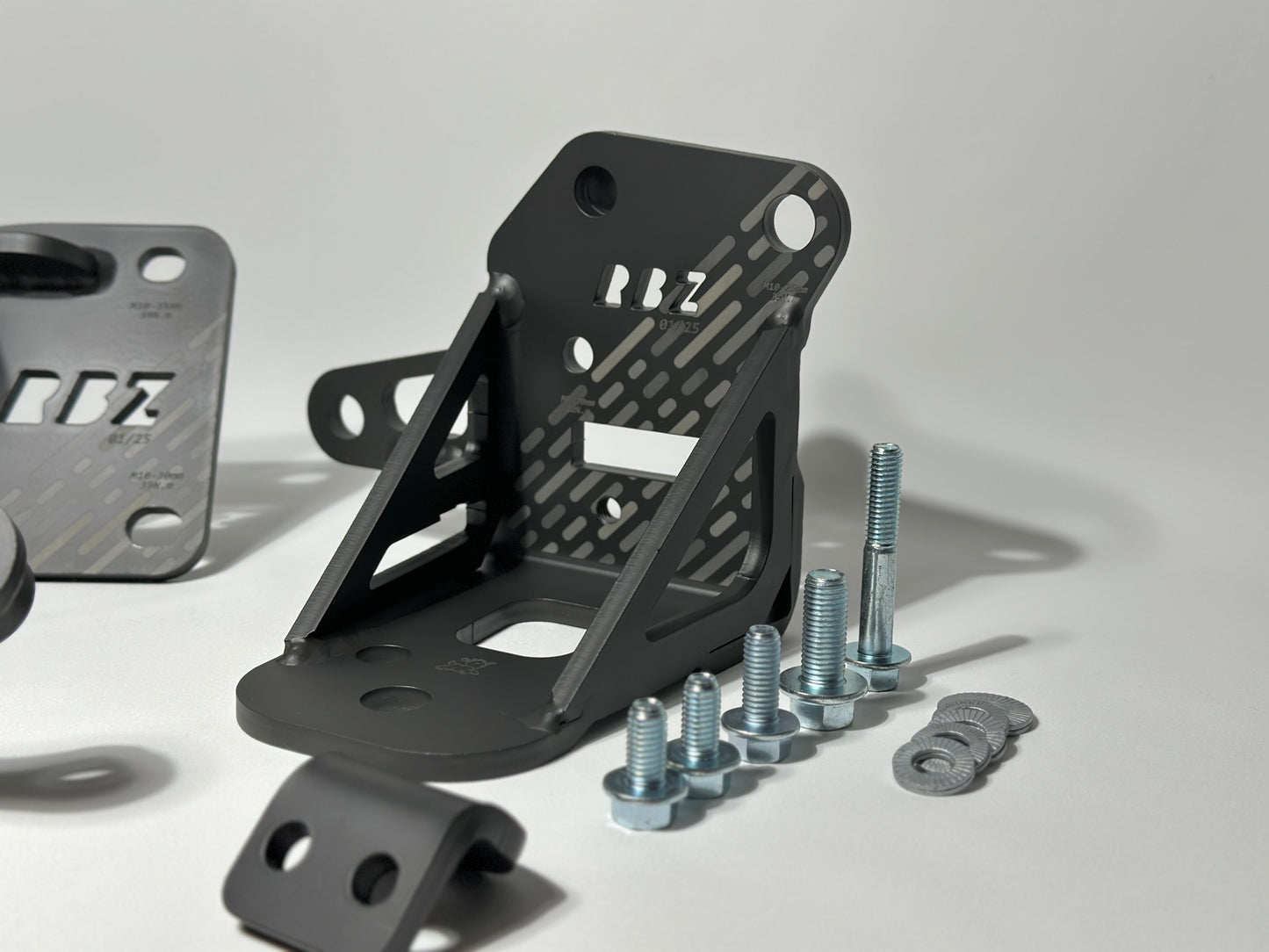 RBZ Harmony 4-point L Mount for S2000 K20A swap with reinforced mounting for hard driving and track use